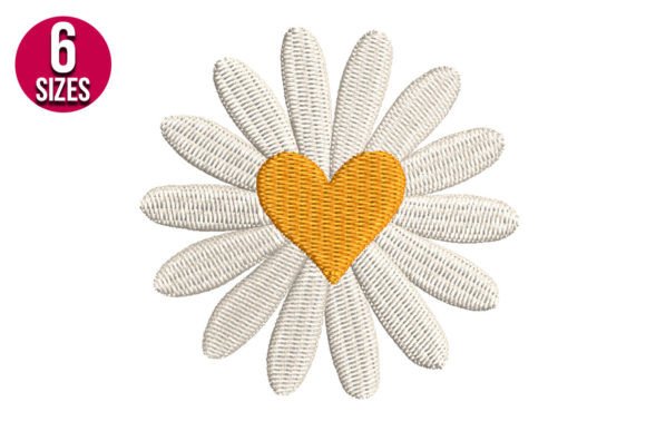 Daisy Flower with Heart: A Seasonal Embroidery Review