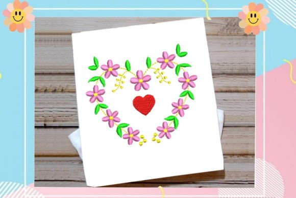 Flower Ring Heart: A Holiday Embroidery Review