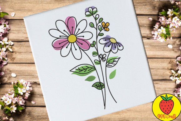Pink Doodle Flowers: A Designer’s Review