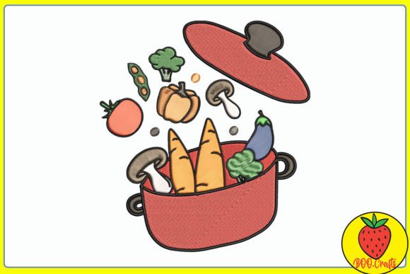 Pot Kitchen: A Seasonal Embroidery Review