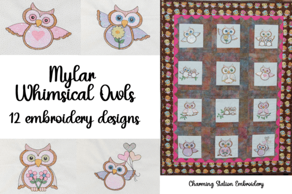 Review: Mylar Whimsical Owls for Handmade Gifts