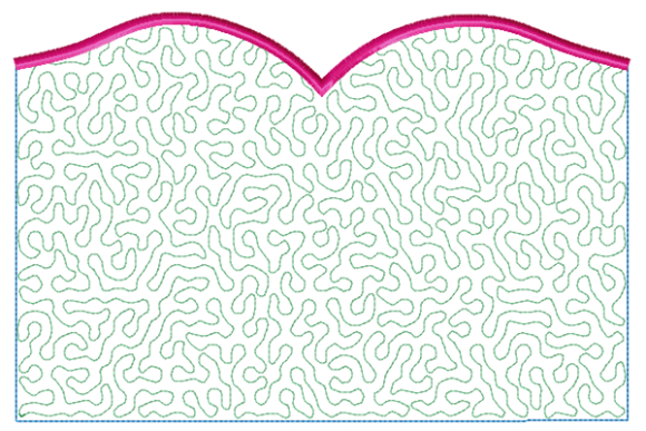 Reviewing the Pocket Pillow Stippling Pattern