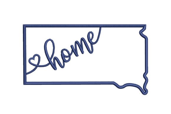 South Dakota Home State Embroidery Review