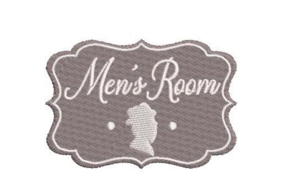 Vintage Men's Room Sign: A Craft Fair Review