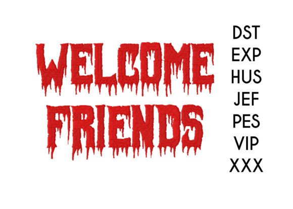Welcome Friends: A Spooky Stitch Review